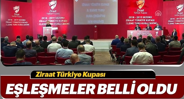 Türkiye Kupasında Eşleşmeler Belli Oldu