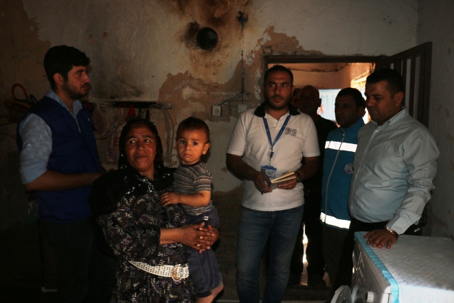 Uluslararası Göç Örgütü Akçakalede 300 Evin Tadilatını Yapacak